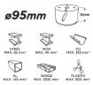 Bi-metal hole saw 95mm
