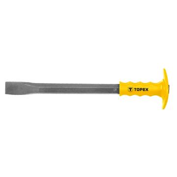 Chisel with protector - 400 x 19 mm, Alloy Steel