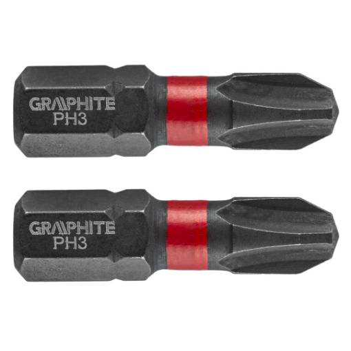 Impact bit PH3 x 25 mm, 2 pcs