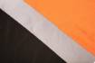 High visibility T-shirt, dark bottom, orange size L