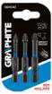Impact bit PZ1/2/3 x 50 mm, 3 pcs