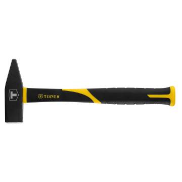 Machinist's hammer 1000 g, fiberglass handle, rubber grip