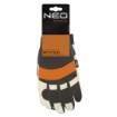 Working gloves, grain leather, 10"