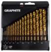 HSS-TiN drill set 1.0 - 10.0 mm / 19 szt.