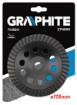 Diamond grinding disc 115x5x22,2mm turbo