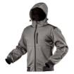 Working softshell jacket, detachable hood, size XL