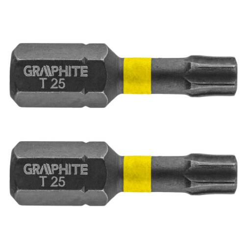 Impact bit TX25 x 25 mm, 2 pcs