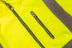 High visibility polar fleece jacket, yellow size M