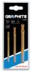 HSS saw drill bit 5,6,8mm,Tin-coated, 3pcs set