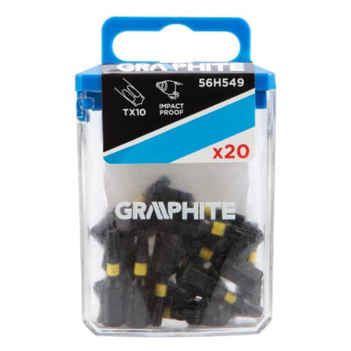 Impact bits TX10 x 25 mm, 20 pcs