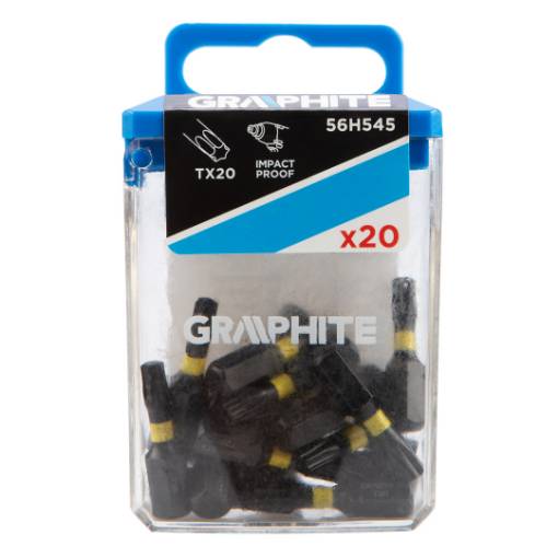 Impact bits TX20 x 25 mm, 20 pcs