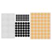 Felt and foam EVA self-adhesive pads, mix, 124 pcs