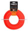 Trimmer cord, square, diameter 3 mm, length 15 m