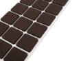 Adhesive EVA foam pads, brown, 120 pcs