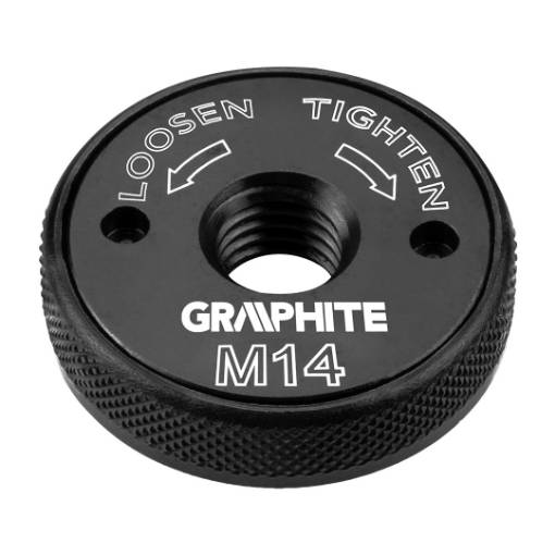 Quick-release nut for angle grinder M14