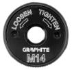Quick-release nut for angle grinder M14