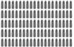 Screwdriver bits PZ2 x 25 mm, 100 pcs
