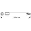 Screwdriver bit PZ3 x 150 mm