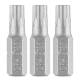 Torx bits T30 x 25 mm, 3 pcs