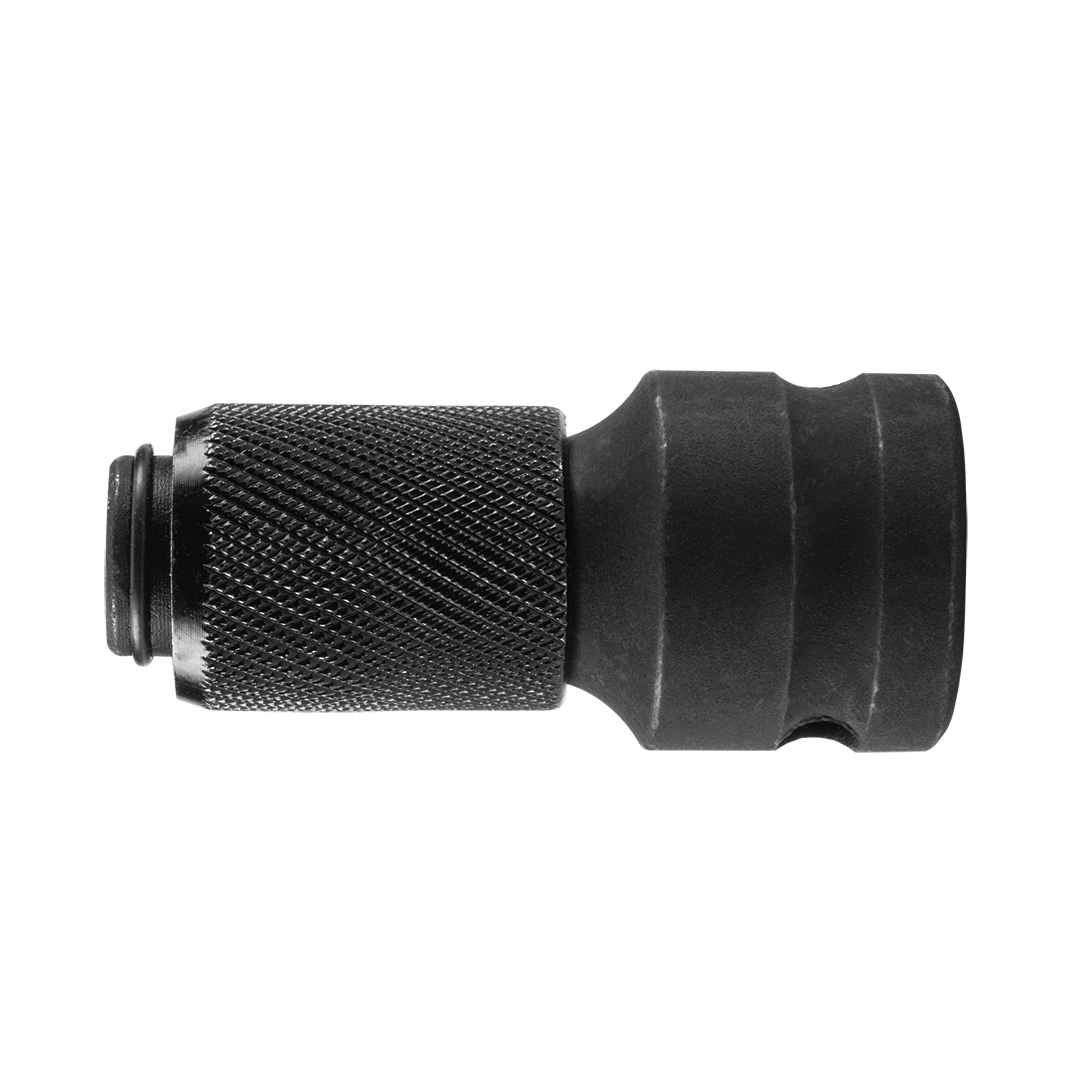 Adapter from 1/2" square to 1/4" hex
