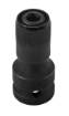 Adapter from 1/2" square to 1/4" hex