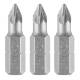 Bits PZ1 x 25 mm, 3 pcs