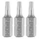 Torx bits T15 x 25 mm, 3 pcs