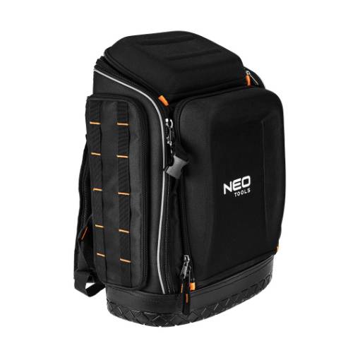 Tool backpack, with reinforcement
