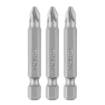 Bits PZ2 x 50 mm, 3 pcs