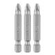Bits PZ2 x 50 mm, 3 pcs