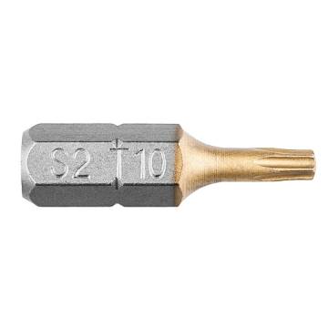 TX10 x 25 mm screwdriver bits, 2 pcs.