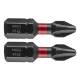 Impact bits PH2 x 25 mm, 2 pcs.