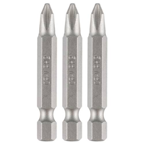 Bits PH2 x 50 mm, 3 pcs