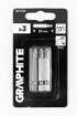 Bits PH2 x 50 mm, 3 pcs