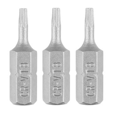 Torx bits T8 x 25 mm, 3 pcs