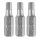Hex bits H4 x 25 mm, 3 pcs