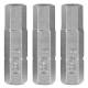 Hex bits H6 x 25 mm, 3 pcs
