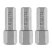 Hex bits H8 x 25 mm, 3 pcs