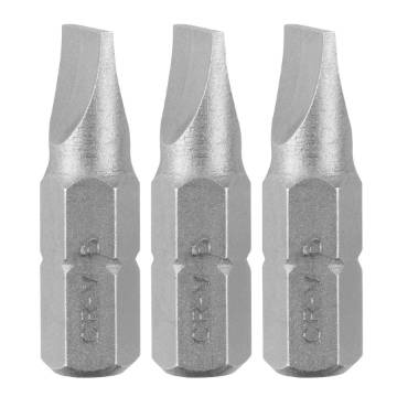 Bits SL6 x 1 x 25 mm, 3 pcs