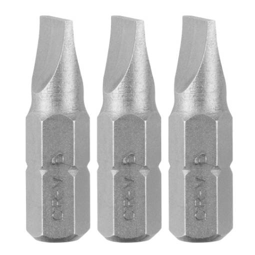Bits SL6 x 1 x 25 mm, 3 pcs