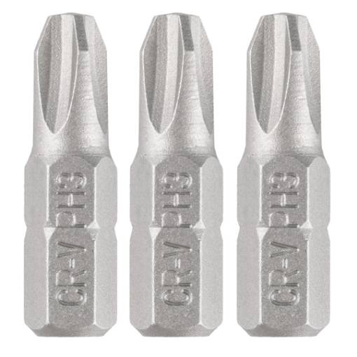 Bits PH3 x 25 mm, 3 pcs