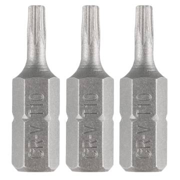 Torx bits T10 x 25 mm, 3 pcs