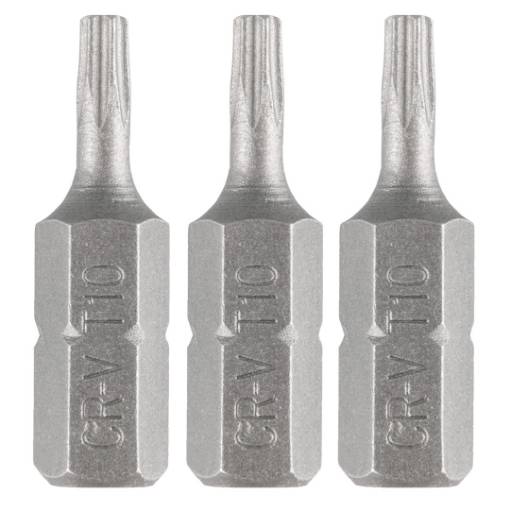 Torx bits T10 x 25 mm, 3 pcs