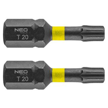 Impact bits TX20 x 25 mm, 2 pcs.