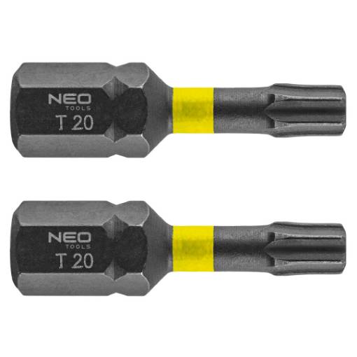Impact bits TX20 x 25 mm, 2 pcs.