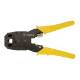 Telephone crimping tool for 4P, 6P, 8P