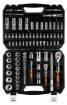 Set of socket spanners 1/2", 1/4", 86 pieces, CrV