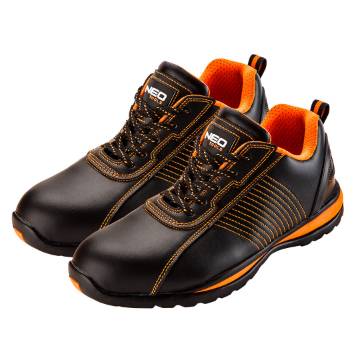 Safety shoes SB, leather, steel toe, size 47