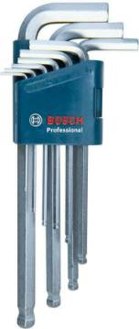Kuuskantvõtmete komplekt Bosch Professional 1,5-10 mm, 9-osaline