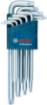 Torx võtmete komplekt Bosch Professional TX10-TX50, 9-osaline